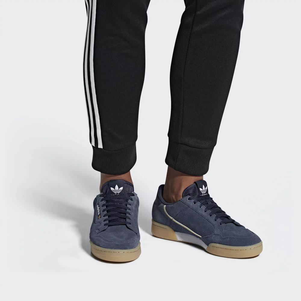 Adidas Continental 80 Tenis Azules Para Hombre (MX-82020)